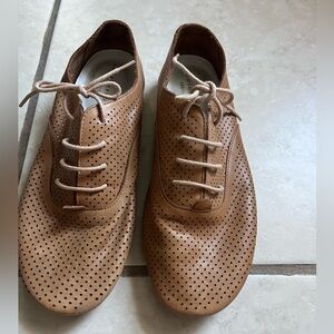 Anothersole Flats Holly II - Tan Size 38